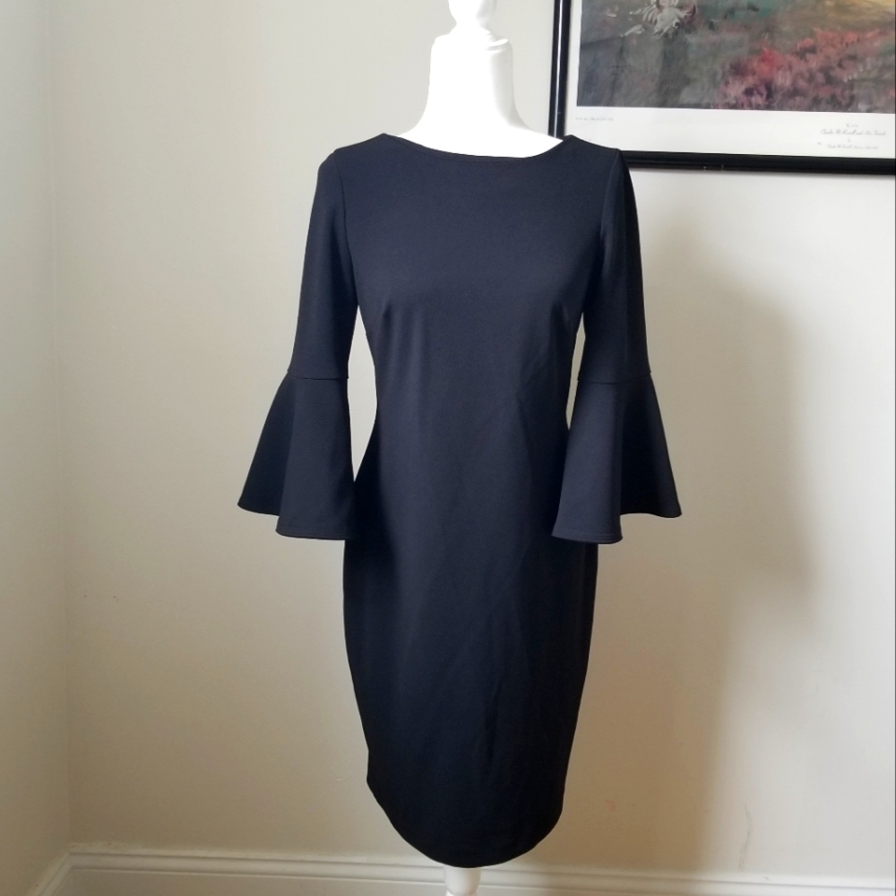 Calvin Klein Bell Sleeve Dress